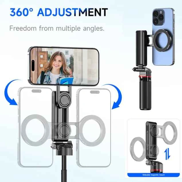 Portable Pocket Tripod, Small and Compact, Mobile Phone Stand - photo 3