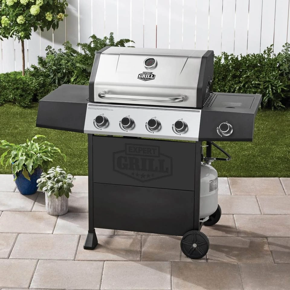 EXPERT GRILL 4-BURNER PROPANE BBQ