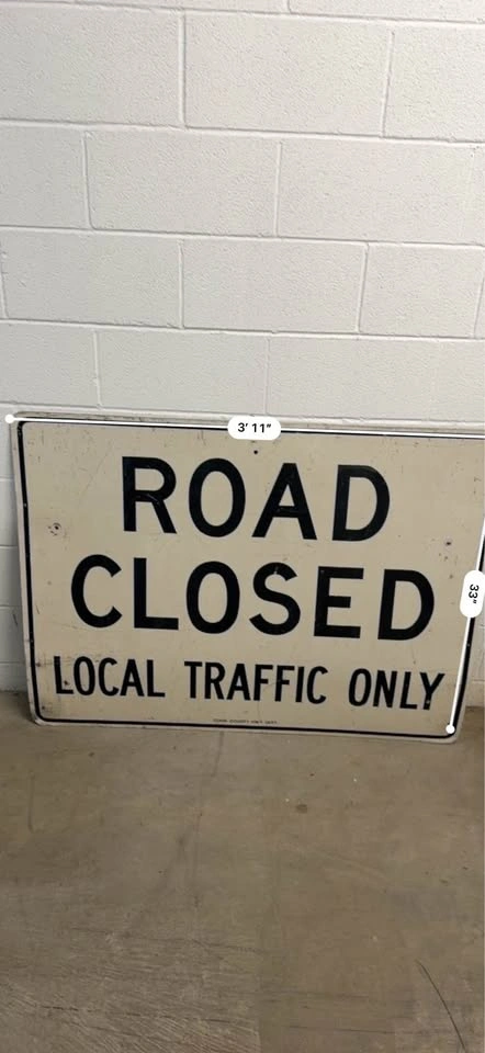 Vintage Cook County Highway Sign - photo 4