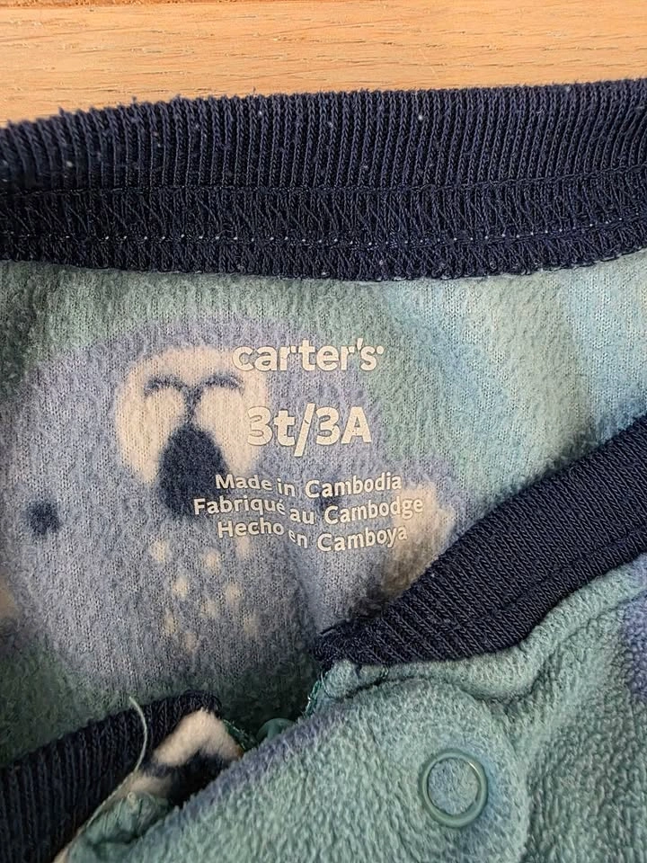 3T Carter's pajamas - photo 2