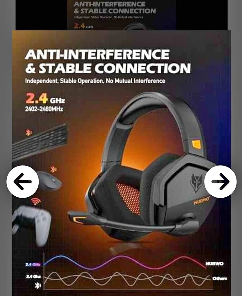 Brand New Wireless Gaming Headset