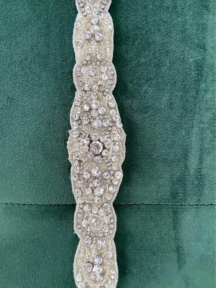 Crystal bridal belt - photo 2
