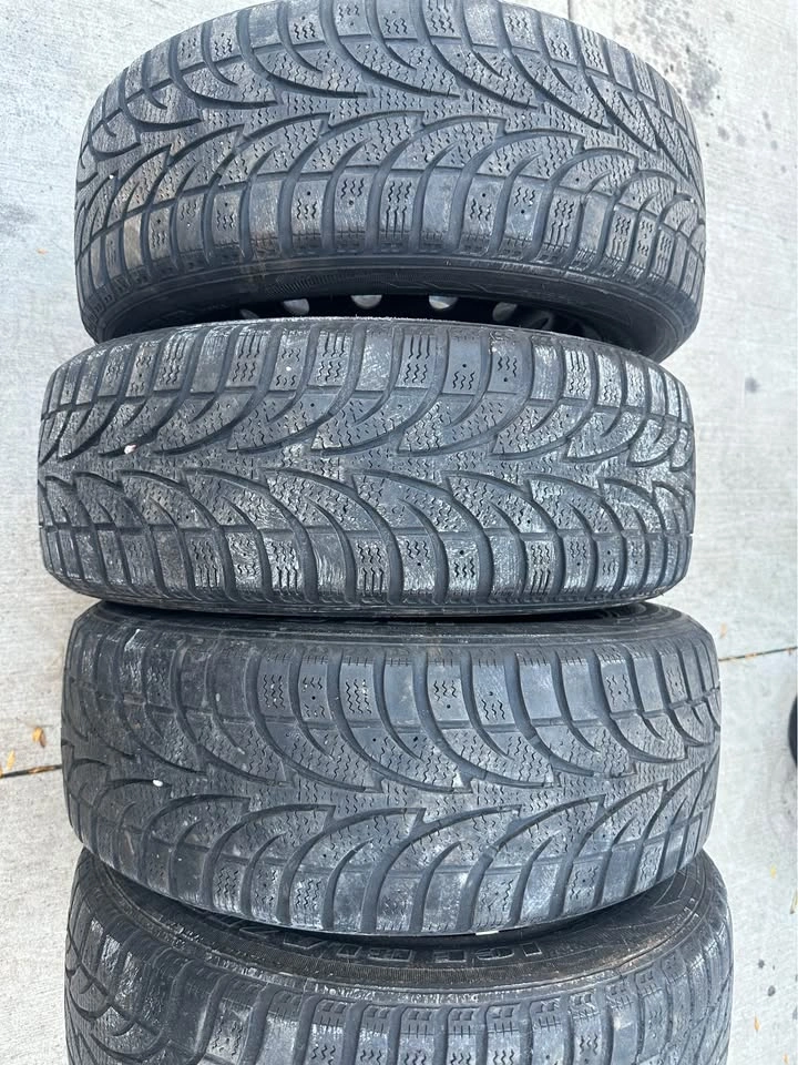 205/55R16 Sailun Winter Tires & 5x100 Steel Rims - photo 3