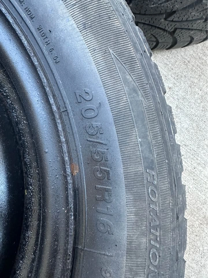 205/55R16 Sailun Winter Tires & 5x100 Steel Rims - photo 4