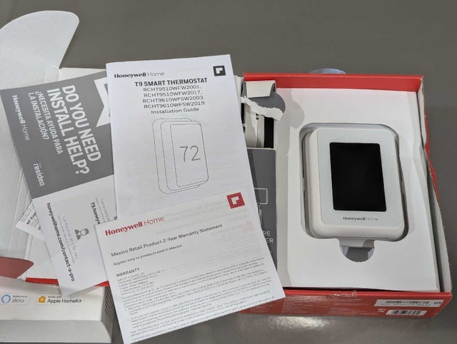 Honeywell home T9 smart thermostat - photo 2