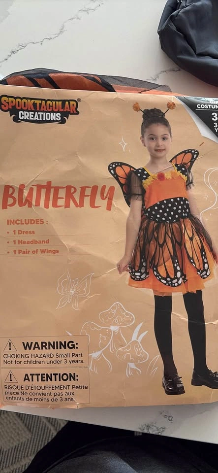 3T Butterfly Halloween Costume - photo 3