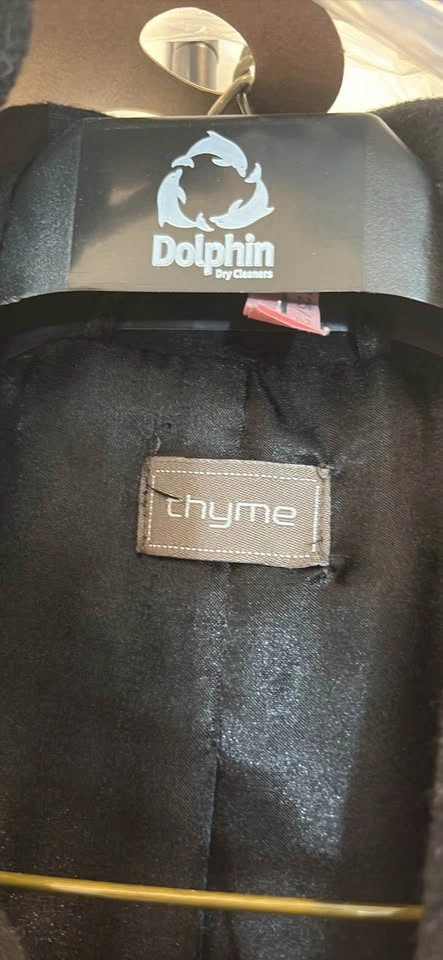 Thyme maternity Black Coat - photo 2