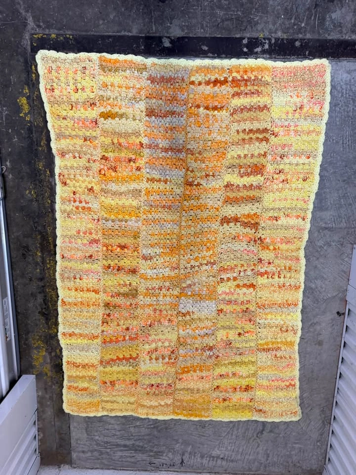 Handmade Crochet Afghan Blanket/Quilt - photo 2