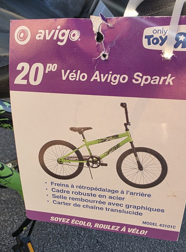 Avigo Spark 20 inch BMX Bike - photo 5