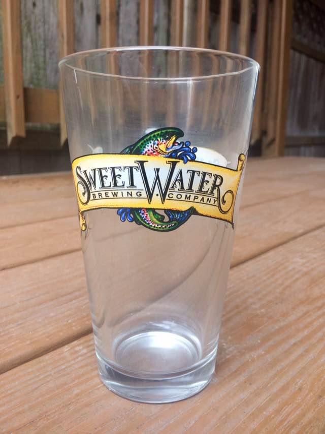 Pair Of SweetWater Pint Glasses - Brand New - photo 3