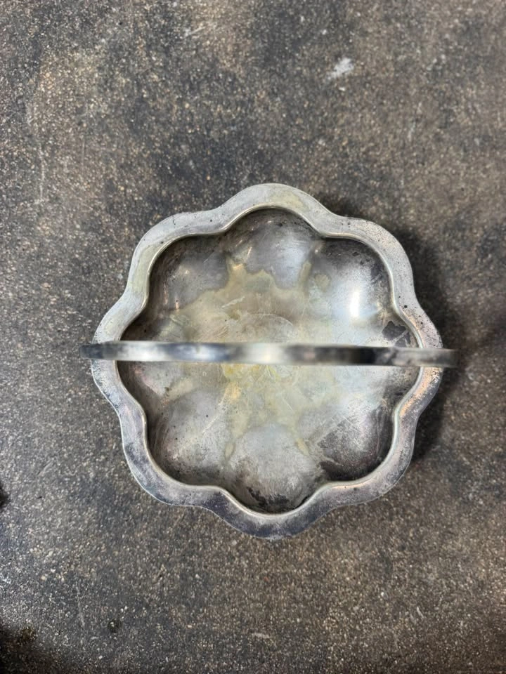 Antique Taunton Silver Co Quadruple Plate Brides Basket - photo 2