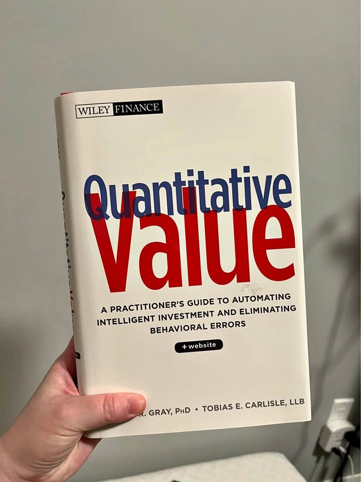 Quantitative Value by Wesley R. Gray and Tobias E. Carlisle