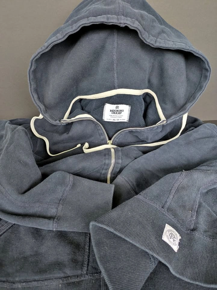 Reigning Champ Dark Blue Hoodie