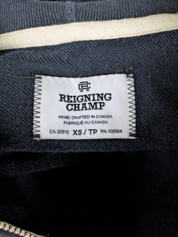 Reigning Champ Dark Blue Hoodie - photo 4