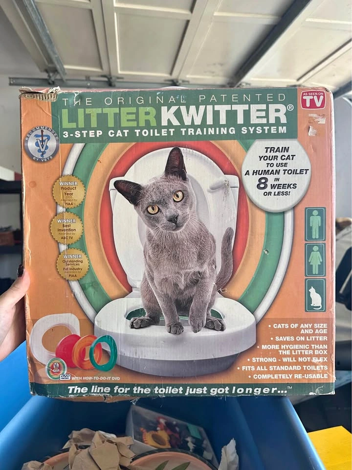 Litter Kwitter Cat Toilet Training System