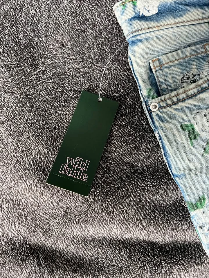 Wild Fable 90s Relaxed Straight Floral Jeans - photo 4