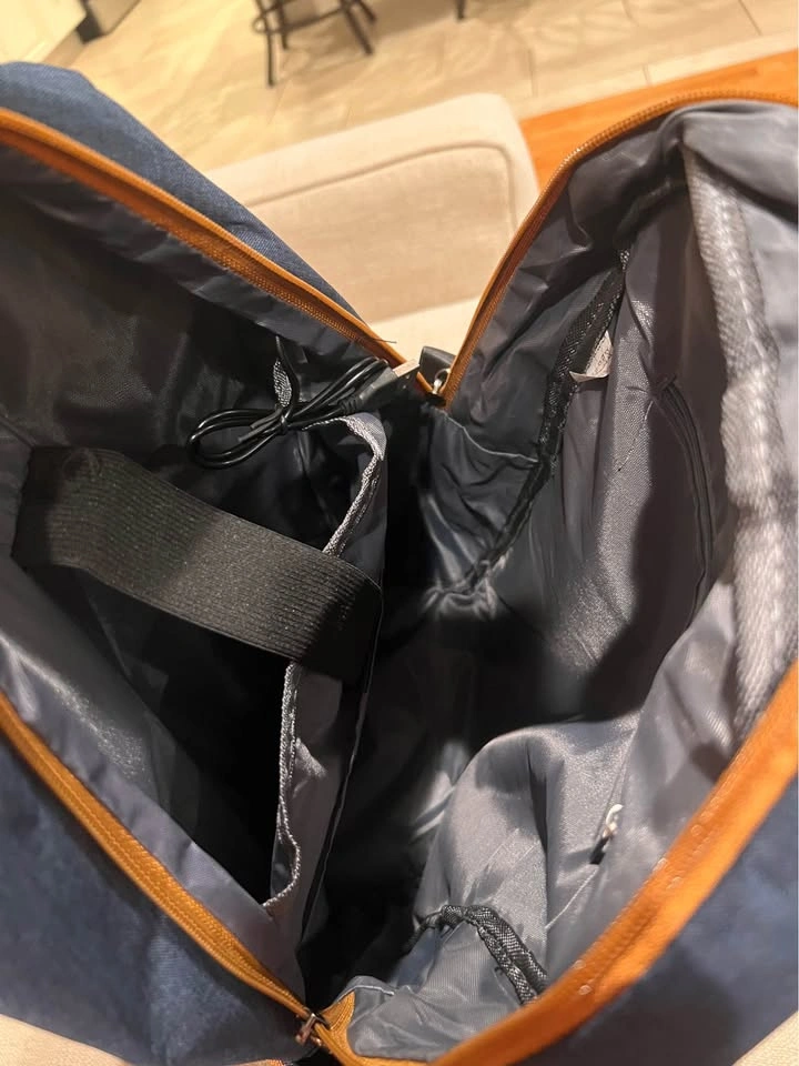 The Journeyman Bag Co. Blue Travel Backpack with Combination Loc - photo 4