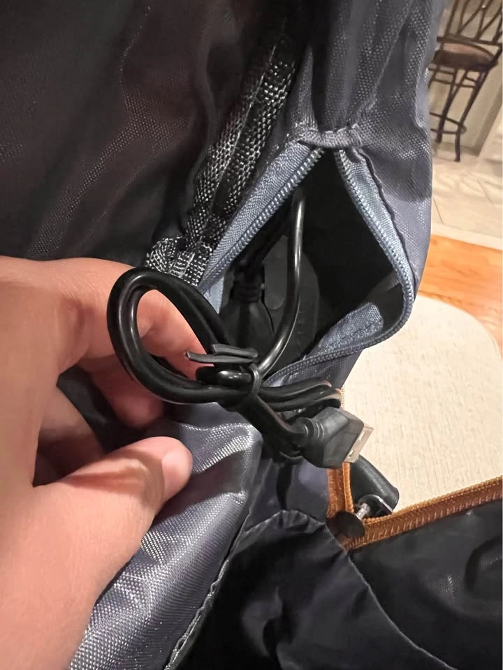The Journeyman Bag Co. Blue Travel Backpack with Combination Loc - photo 5