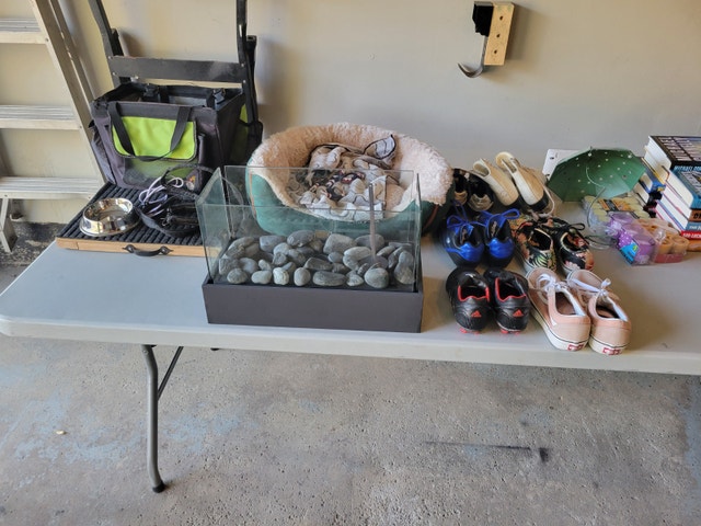 FINAL GARAGE SALE OF THE YEAR! EVERYTHING MUST GO! MOST ITEMS $3