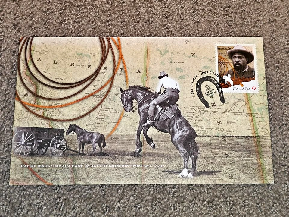 First Day Covers FDC - John Ware Black History Month & Calgary S