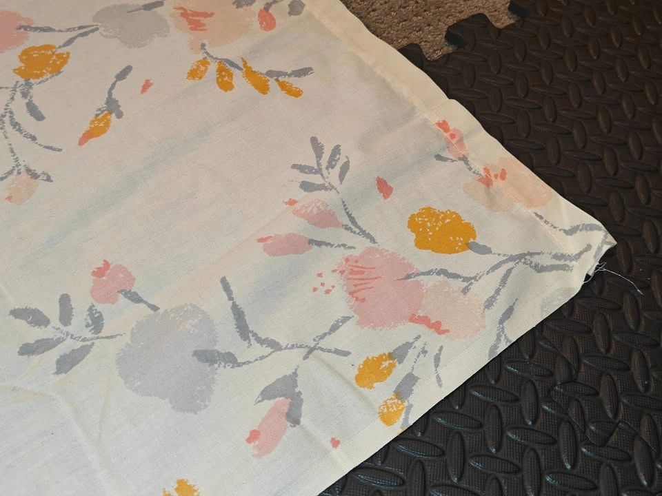 Wamsutta Floral Flat Sheet & 1 Pillowcase - Double Size Bedding - photo 4