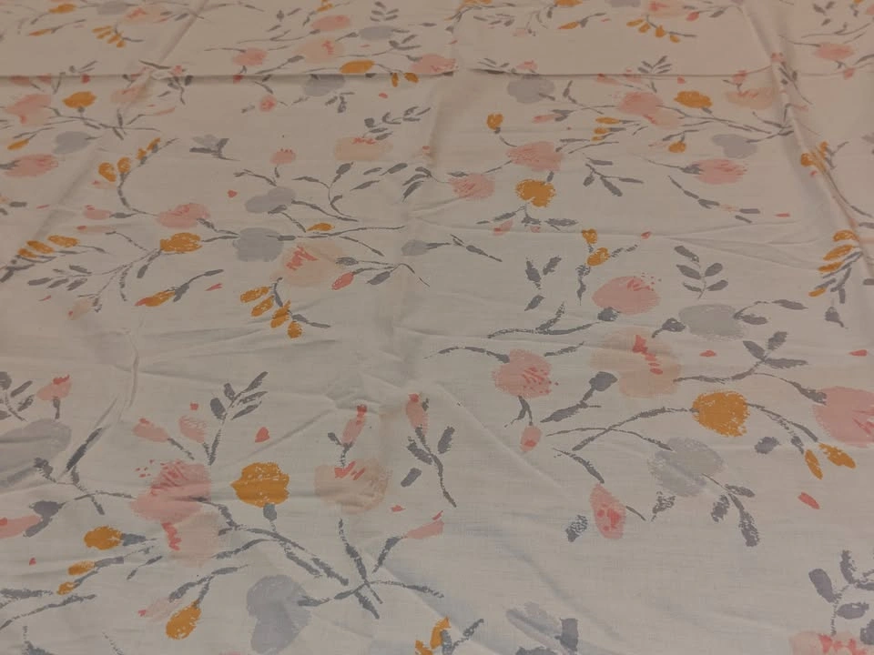 Wamsutta Floral Flat Sheet & 1 Pillowcase - Double Size Bedding - photo 5