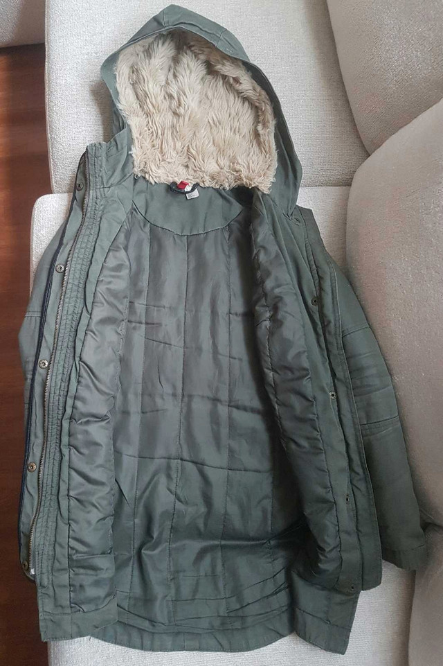 Womens Army Green Fall Jacket - photo 2