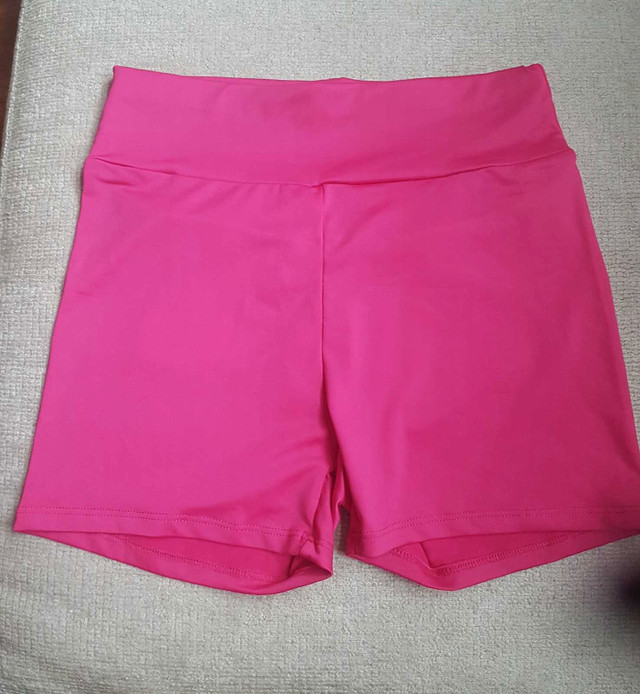 Brand New Hot Pink Scrunch Booty Pocket Shorts