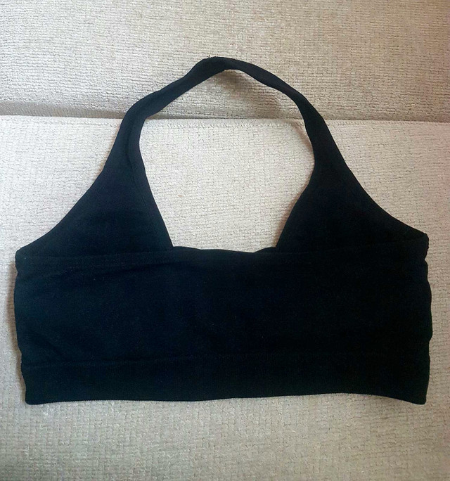 Brand New Black Halter Sports Bra/Crop Top - photo 3