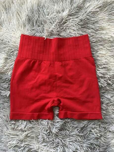 NEW! Red Scrunch Butt Shorts