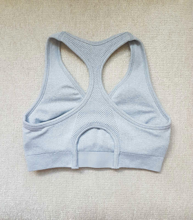 New! Light Grey New Balance Sports Bra - photo 2