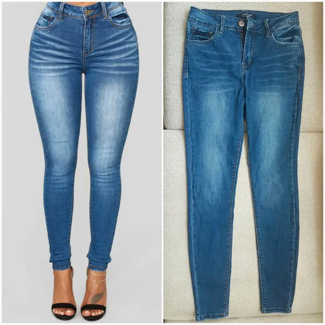 Like New! Fashion Nova Stretch Denim Jeans thumbnail