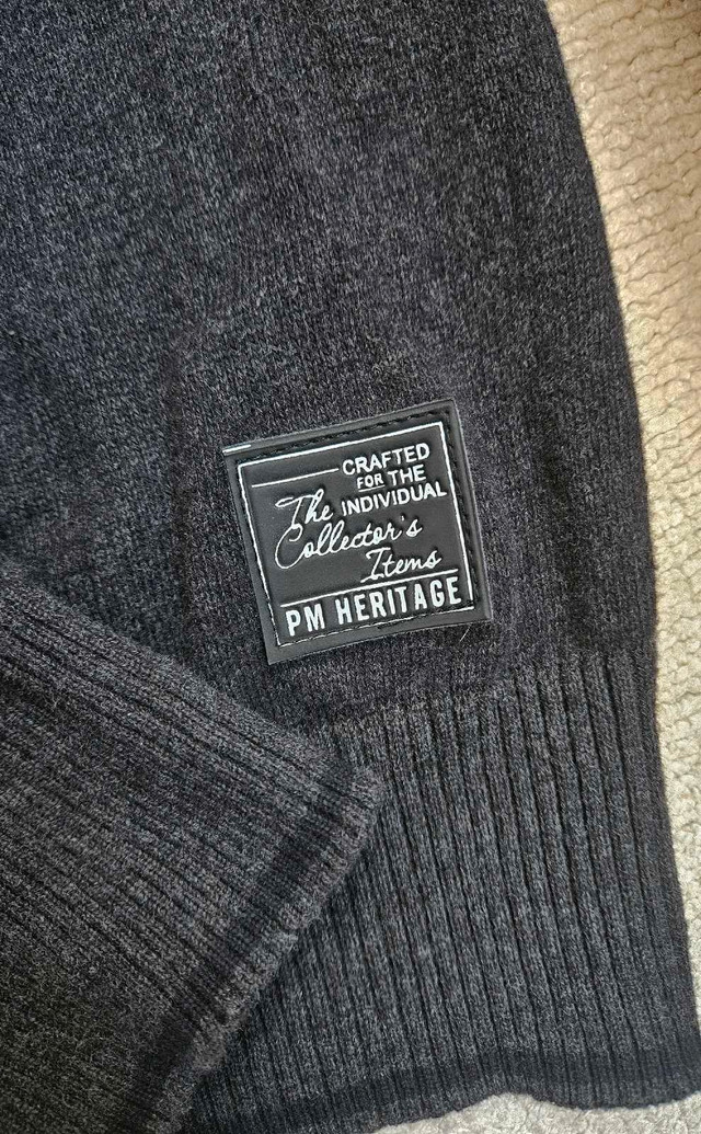 Brand New Men's Dark Grey Sweater - photo 4