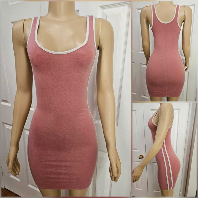 Womens Mauve Mini Dress