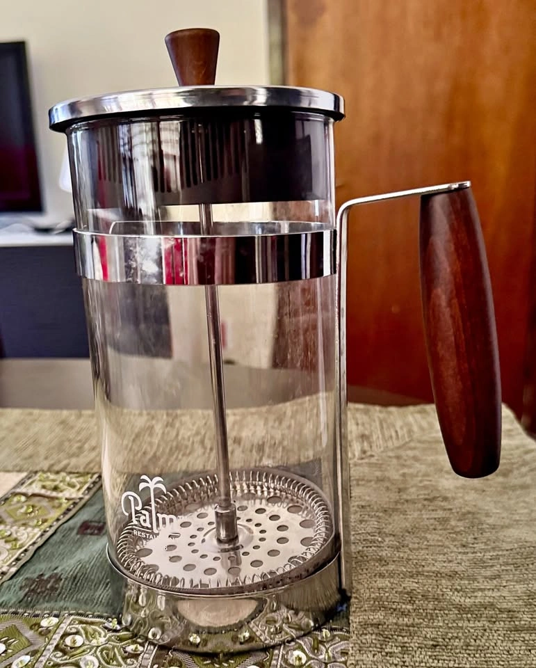 Stainless Steel & Glass French Press