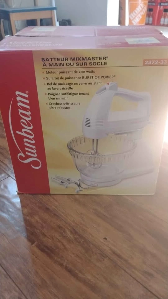 Sunbeam Mixmaster Hand/Stand Mixer 2372-33 - photo 3