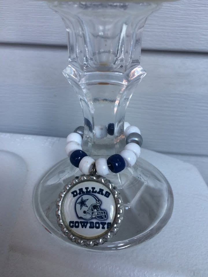 Dallas Cowboys Mason Jar Wine Glass - 9” Tall - photo 4
