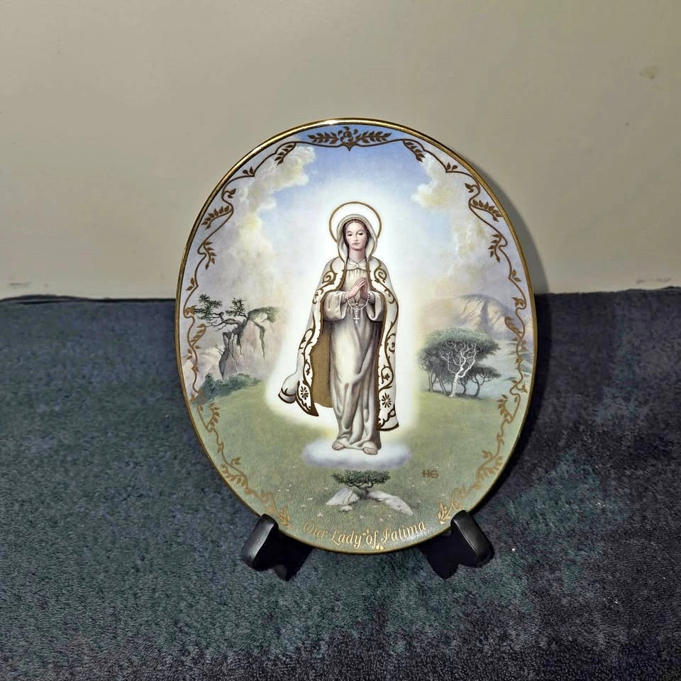 Bradford Exchange “Our Lady of Fatima” Collector Plate