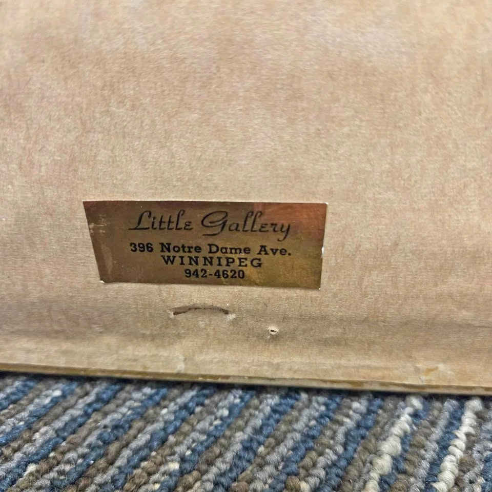 Vintage “Pink Lady & Blue Boy” Needlepoint – Ornate Gilt Frames - photo 3