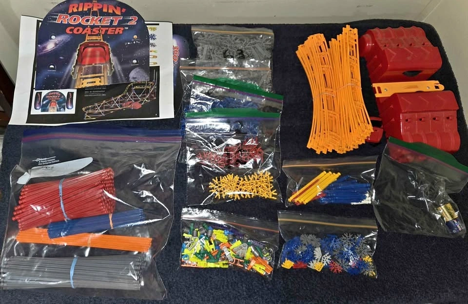 K’NEX Rippin’ Rocket 2 Coaster Set