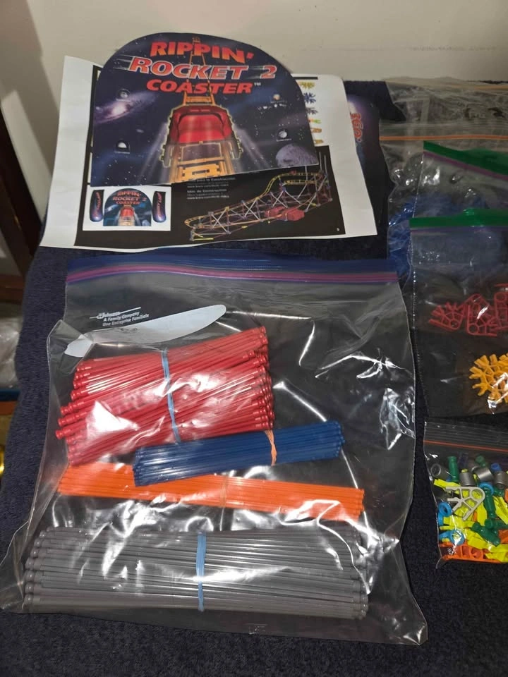 K’NEX Rippin’ Rocket 2 Coaster Set - photo 2