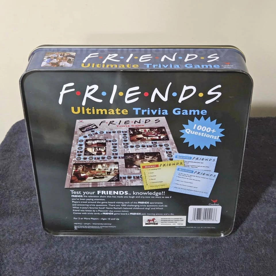 Friends Ultimate Trivia Game – Collector’s Tin Edition - photo 3