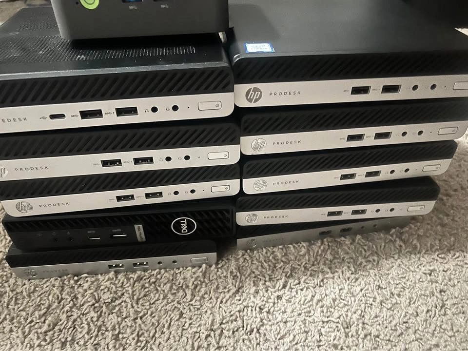 HP ProDesk, EliteDesk, and Dell OptiPlex Mini PC Lot - photo 2