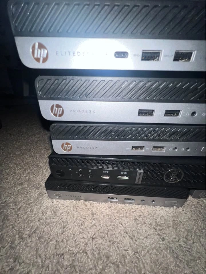 HP ProDesk, EliteDesk, and Dell OptiPlex Mini PC Lot - photo 3