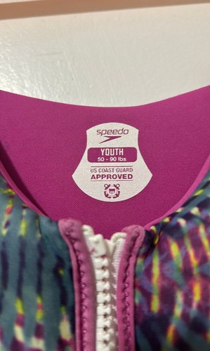 Speedo Youth Life Jacket US Coast Guard Approved