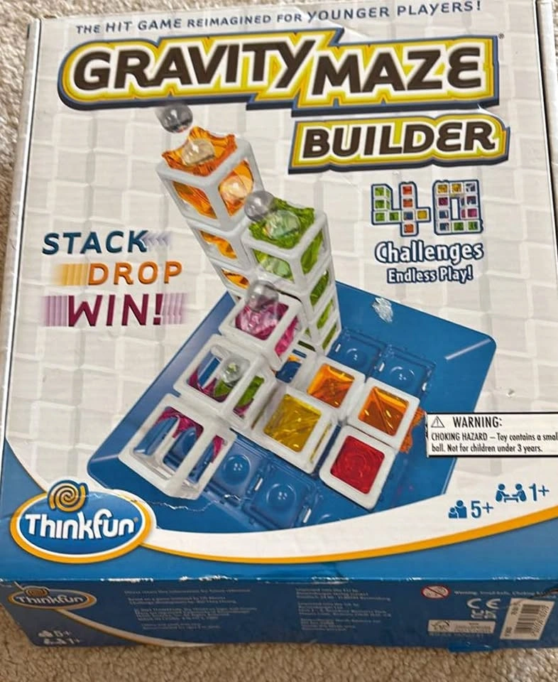 ThinkFun Gravity Maze Builder for Kids 5 & Up
