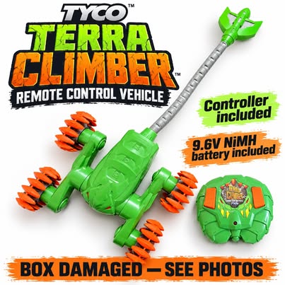 Tyco Terra Climber RC Vehicle – New, Box Damaged