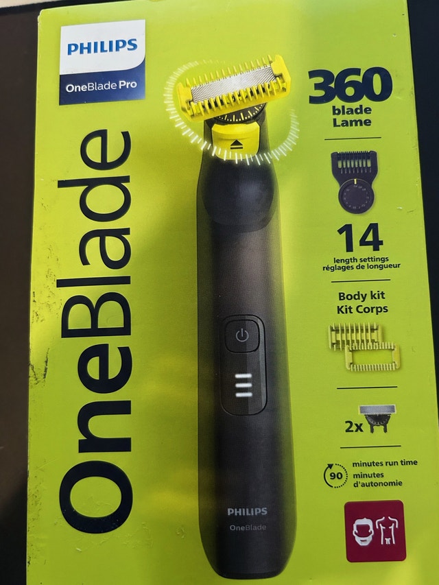 Philips OneBlade Pro 360 Hybrid Electric Trimmer & Shaver