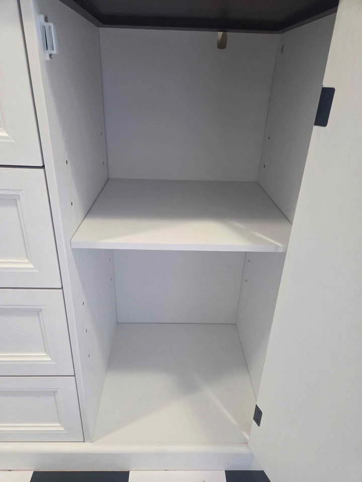 MOVING SALE- White Sideboard Buffet Storage Cabinet - photo 3