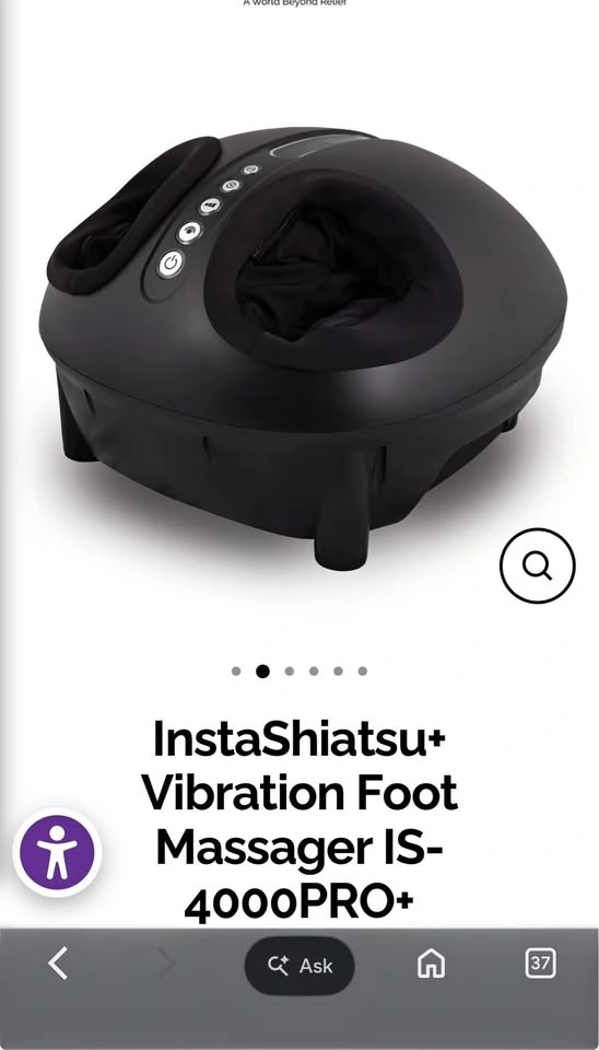 truMedic InstaShiatsu+ IS-4000PRO+ Foot Massager